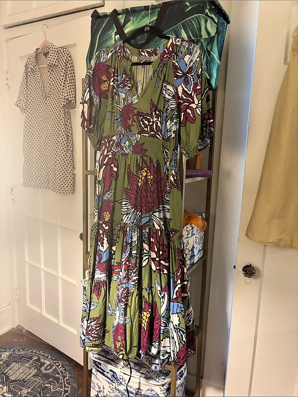 Floral Maxi Dress Size 16 Like New